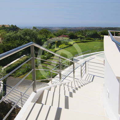 Architectural photography in Marbella with sea views