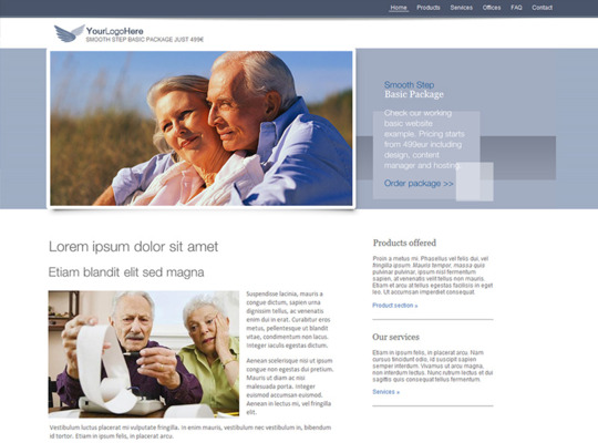 Smooth Step basic web design package