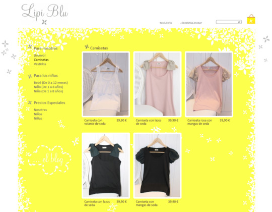 Online shop based on Wordpress and Prestashop with all blogging and e-commerce features