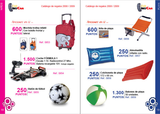 Catálogo de productos NeuCar