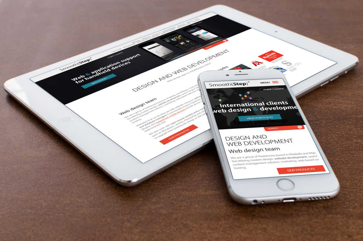 Responsive design for our business site