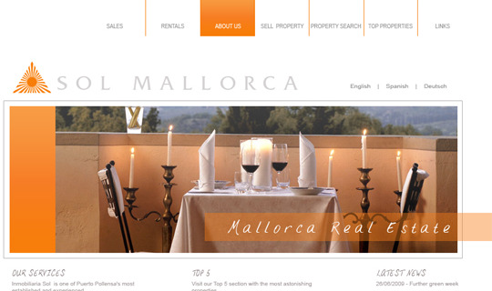 Real estate design for Sol Mallorca