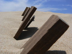 Almost covered by the dune of Tarifa