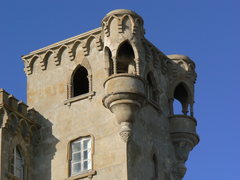 Old Arabic house tower