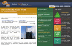 Polaris World Resorts features our CMS and search engine optimization