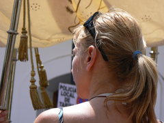 Woman's head