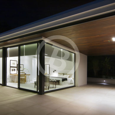 Real estate night photography Marbella, Costa del Sol