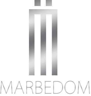 Diseño de logo para inmobiliaria Marbedom en Marbella