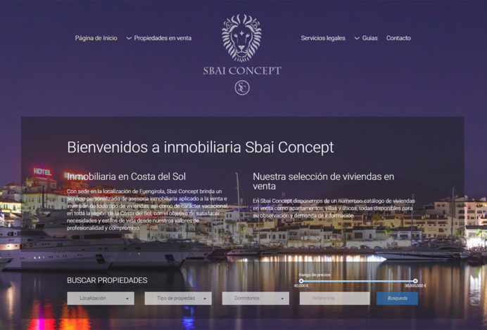 Desarrollo de web inmobiliaria preparada para SEO con nuestro diseño exclusivo