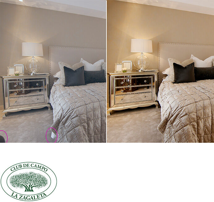 Property photo retouchment for La Zagaleta, Marbella, Málaga, Costa del Sol